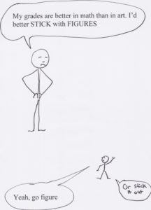 Stick figures